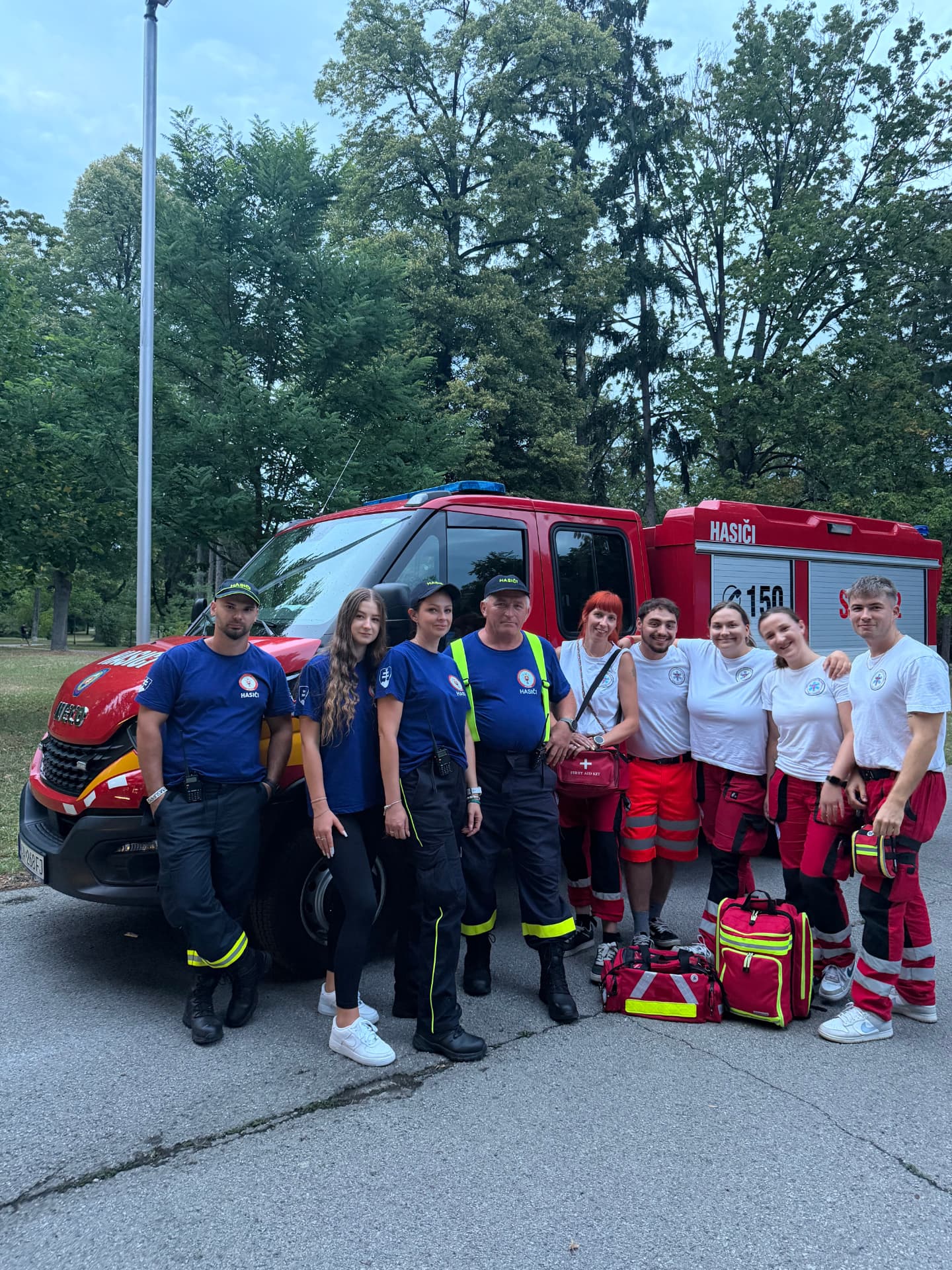 Protipožiarne hliadky, plavčíci a fyzioterapeuti na podujatiach – fotografia 2